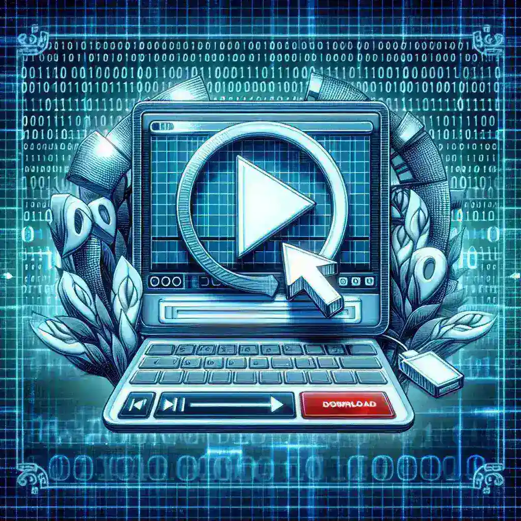 Alt text: "Passo a passo de como baixar vídeos do YouTube com facilidade, ilustrando a interface do software e opções de download disponíveis."